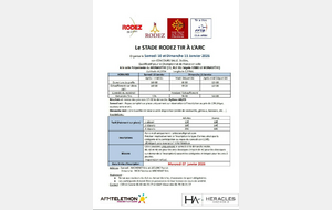 Compétition en salle rodez