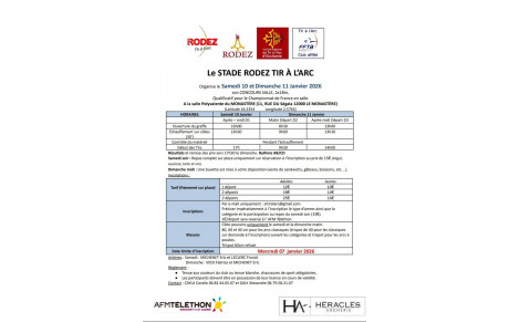 Compétition en salle rodez